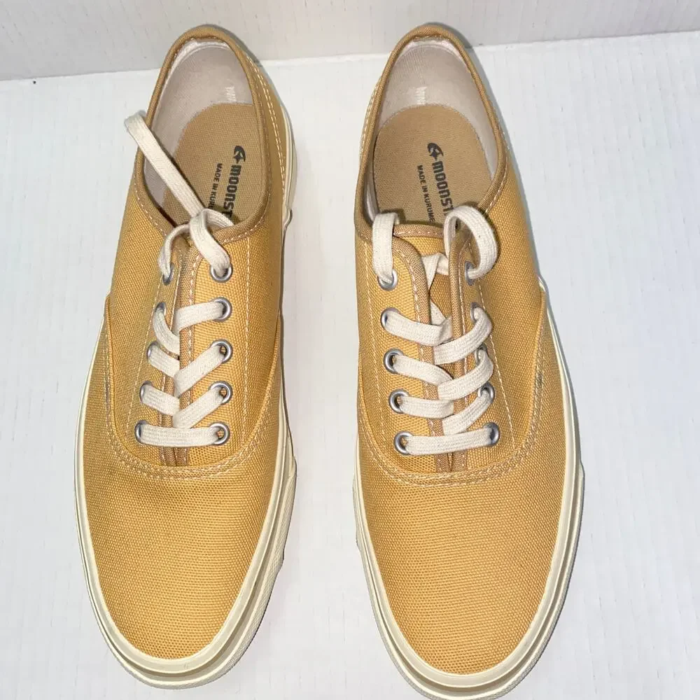 NIB New Moonstar x Buck Mason Aureoline Deck Shoes Sneakers Men's Size 8